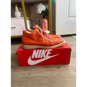 Havana Joe Men's Leather Mid Top Orange Boot EV10 Size 13 Made In Spain